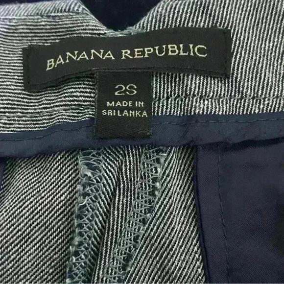 Banana Republic Women’s Blake Wide Leg-Fit Stretch Linen-Cotton Pants - Picture 8 of 10